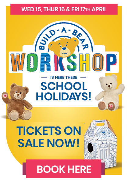 Build a Bear Workshops at Meadowbank 