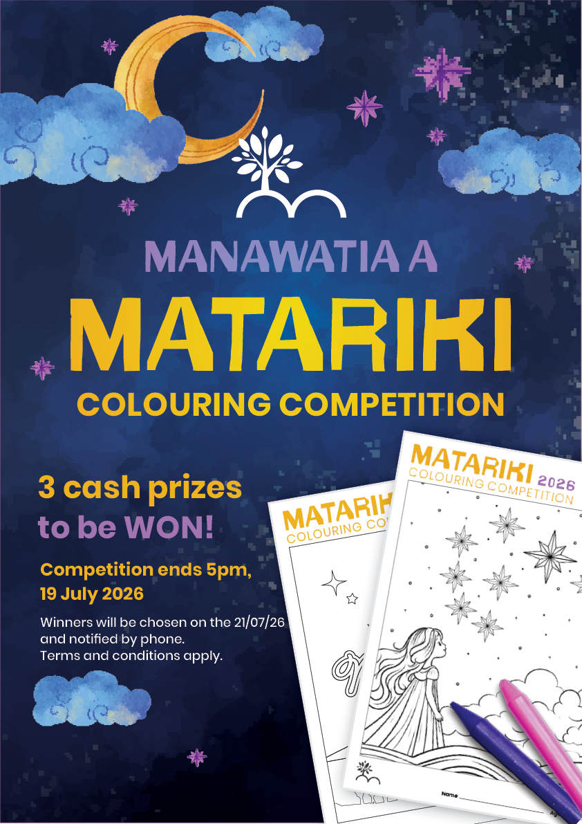Matariki colouring competition